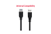 6Ft USB 3.0 A Male to A Female Extension Cable, Black