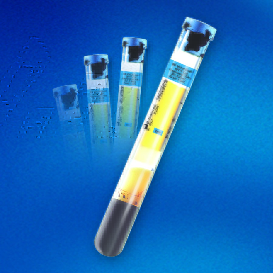 BD Vacutainer CPT Molecular Diagnostic Tube, 16 x 125 mm, 8 mL MK 414049