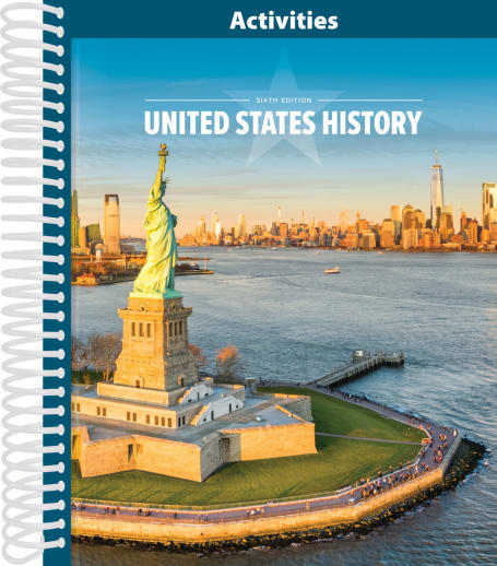 BJU Press United States History Activities 6th Edition