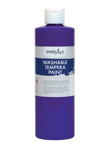 Violet Washable Tempera Paint
