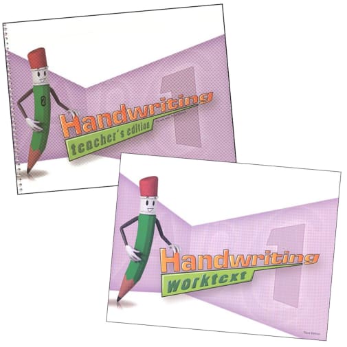 BJU Press Handwriting 1 Home School Kit 3rd Edition
