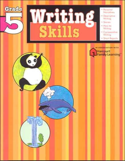 Writing Skills Grade 5 (Flash Kids Harcourt Family Learning)