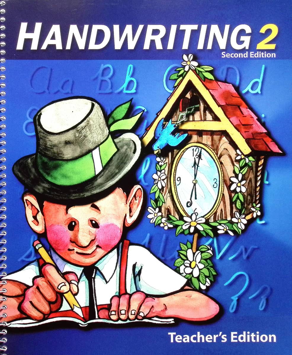 BJU Press Handwriting 2 Teacher Edition 2nd Edition