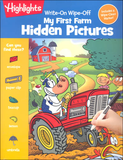 Write-On Wipe-Off My First Farm Hidden Pictures