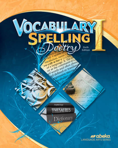 Abeka Vocabulary, Spelling, Poetry I Student Book