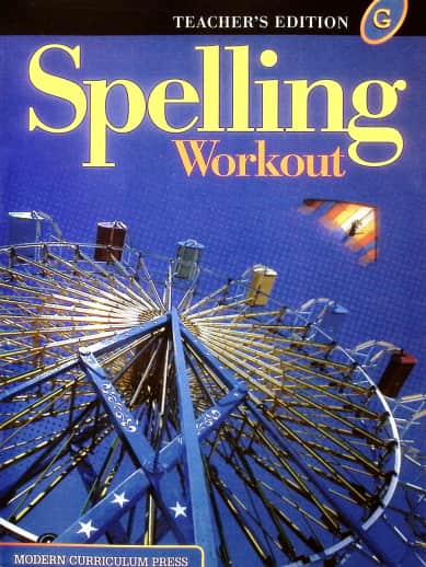 Spelling Workout 2001 Level G Teacher Edition
