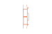 Tangle-Free Cord / Cable Winder, 100ft, Orange