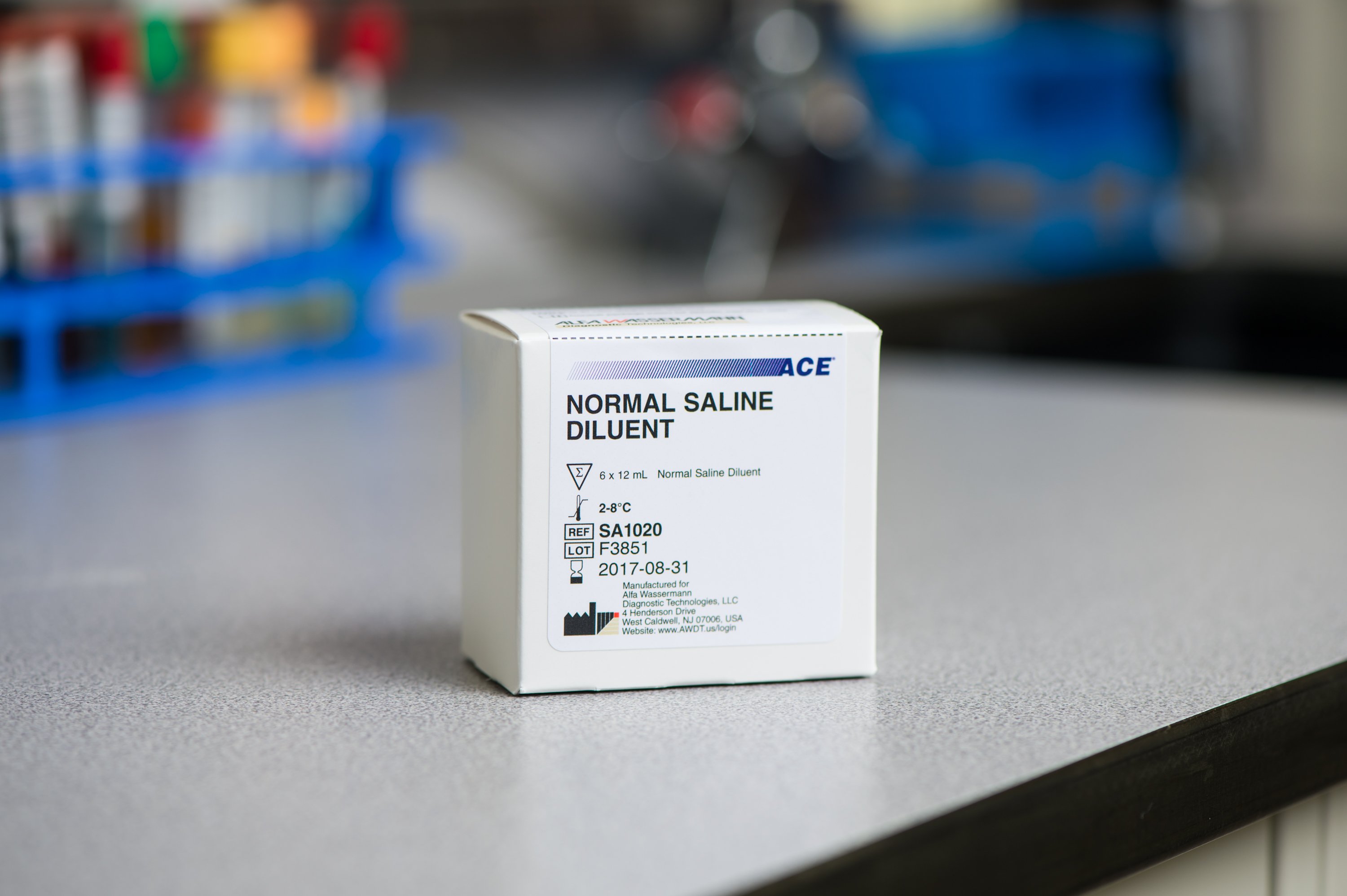 Ace General Chemistry Reagent Diluent, Normal Saline 0.9% test MK 333132