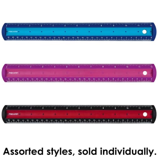 Fiskars Softgrip Ruler 12"
