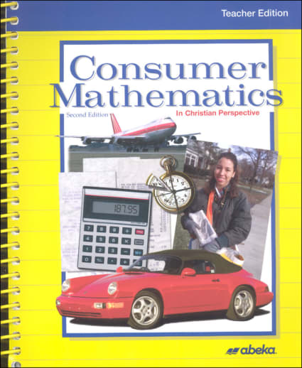 Abeka Consumer Mathematics Teacher Edition