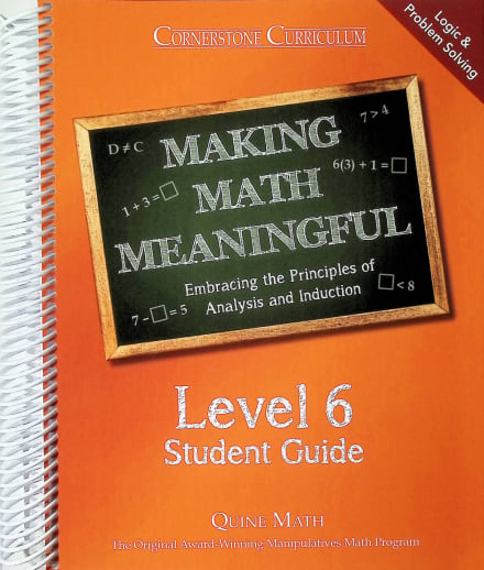 Making Math Meaningful 6 Student Workbook