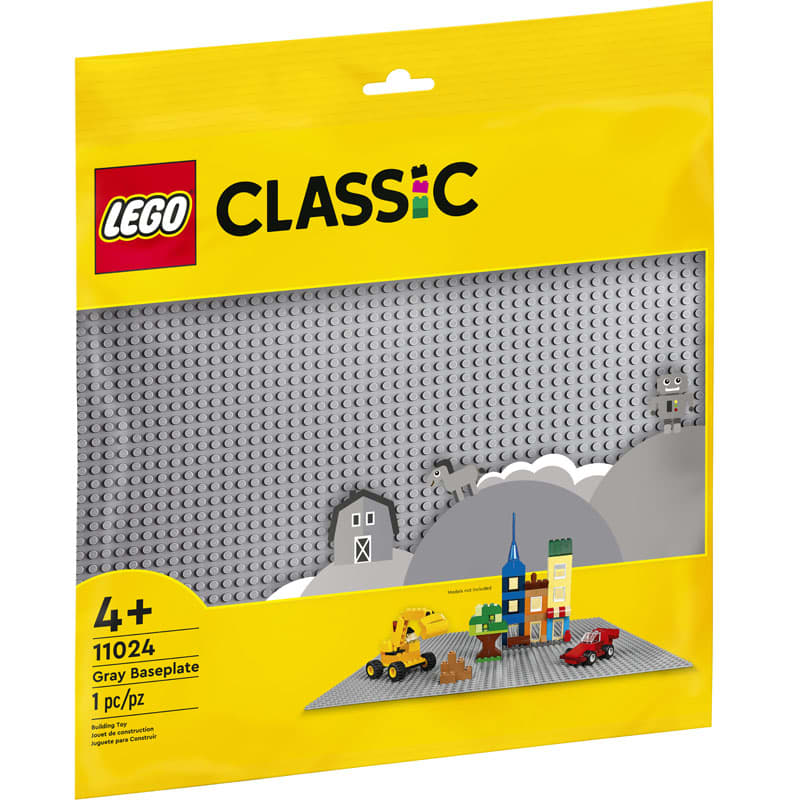 れっちページ LEGO Classic Gray Baseplate (11024)