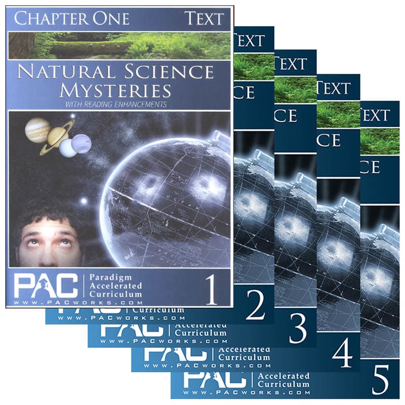 Natural Science Mysteries Text Package (Chapters 1-5)