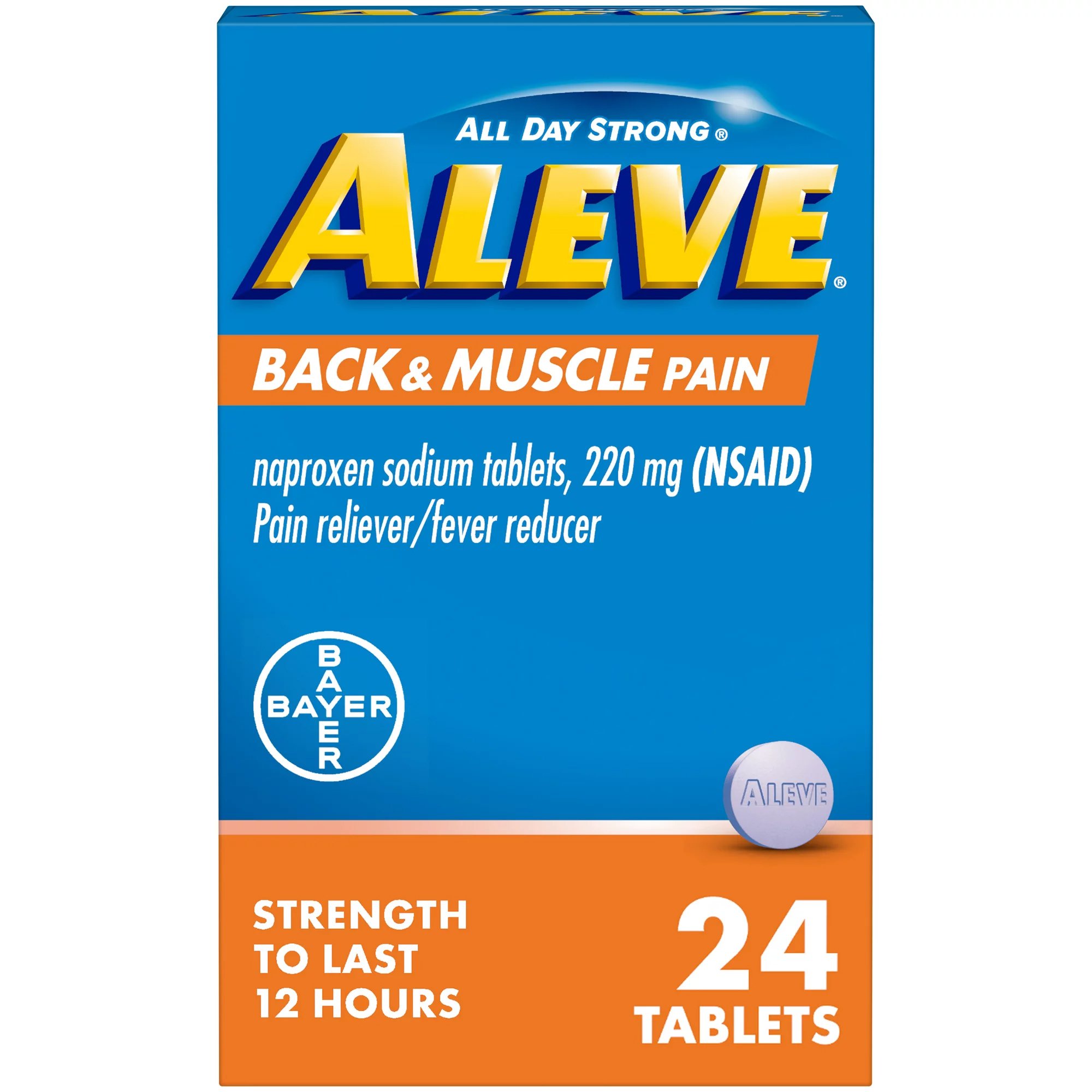 Aleve Back & Muscle Pain Tablets MK 1229958