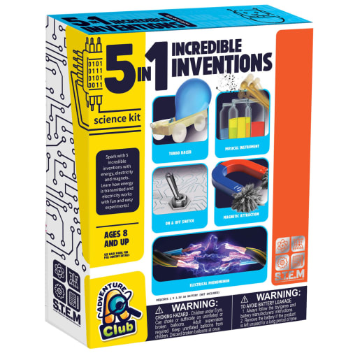 5 in 1 Incredible Inventions