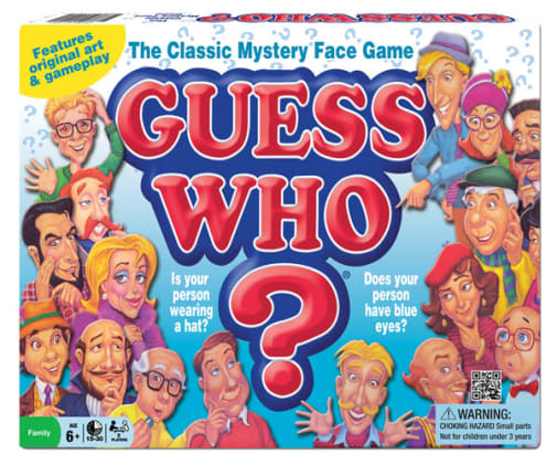 Guess Who? Classic Board Game with Original Art | Winning Moves Games
