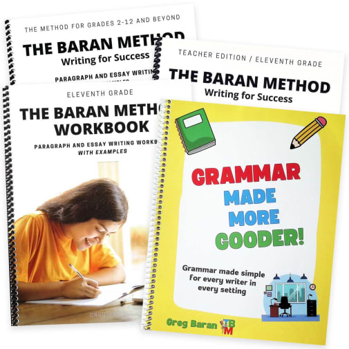 Baran Writing Method Complete Set Grade 11