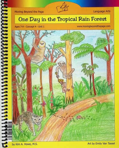 Moving Beyond the Page: One Day in the Tropical Rain Forest Literature Unit