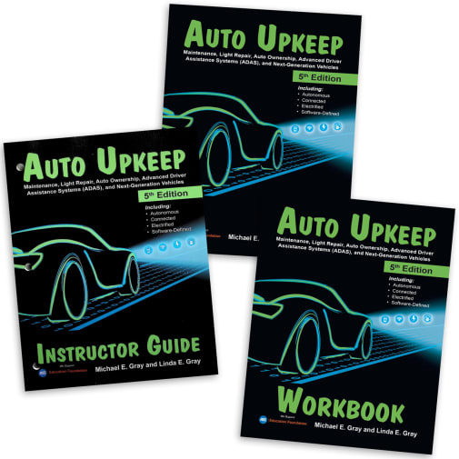 Auto Upkeep Homeschool Curriculum Kit 5th Edition