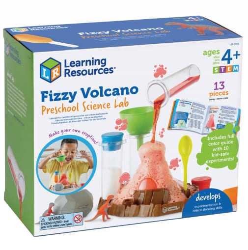 Fizzy Volcano Preschool Science Lab