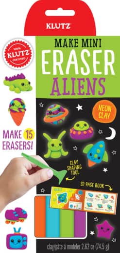 Klutz Make Mini Eraser - Aliens
