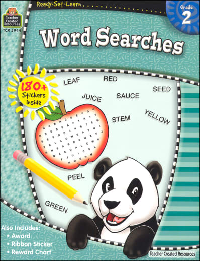 Word Searches Grade 2 (Ready, Set, Learn)