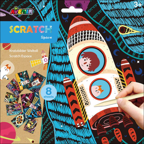 Scratch Art Junior: Space