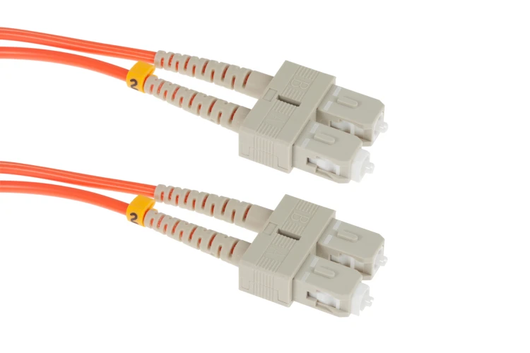 SC to SC Mode Conditioning 62.5/125 OM1 Fiber Patch Cable, 2 Meters SC to SC Mode Conditioning 62.5/125 OM1 Fiber Patch Cable, 2 Meters