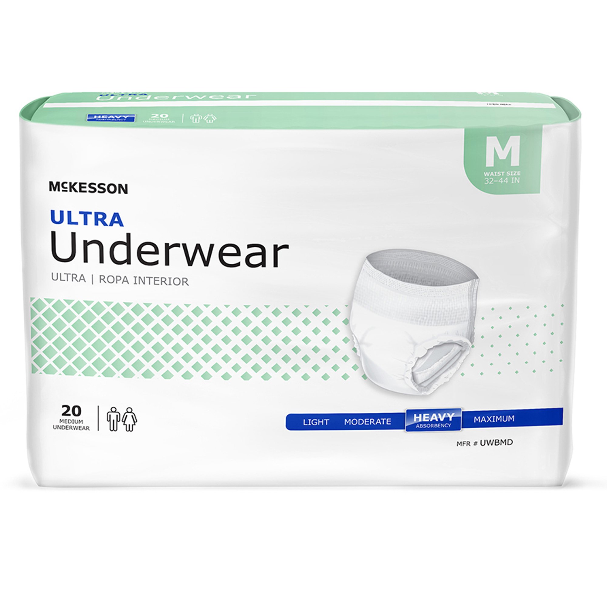 McKesson Ultra Heavy Absorbent Underwear, Medium MK 724916