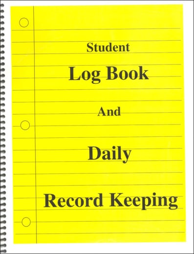 Student Log Book and Daily Record Keeping