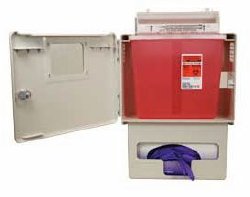 Complete Locking In-Room System Sharps Container MK 804369