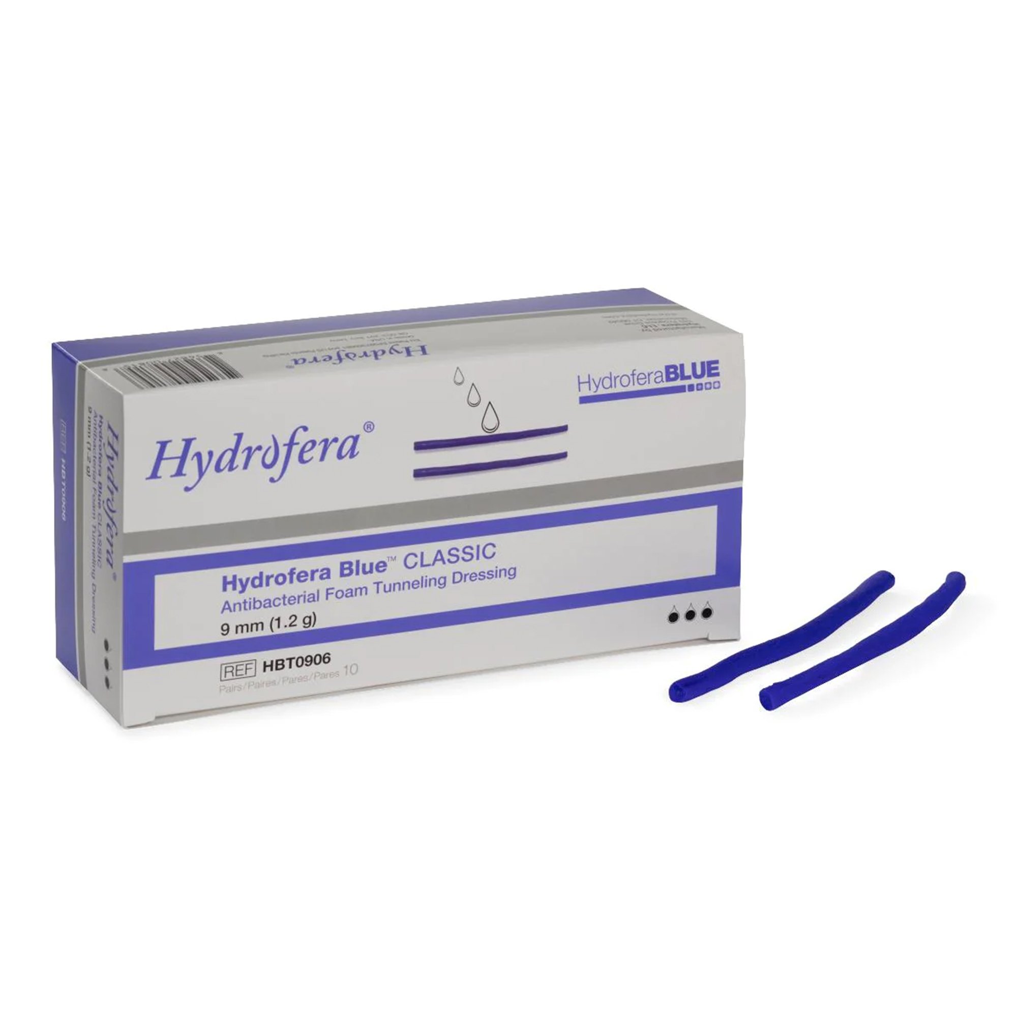 Hydrofera Blue Classic Antibacterial Foam Tunnelling Dressing, 9 millimeter MK 780985
