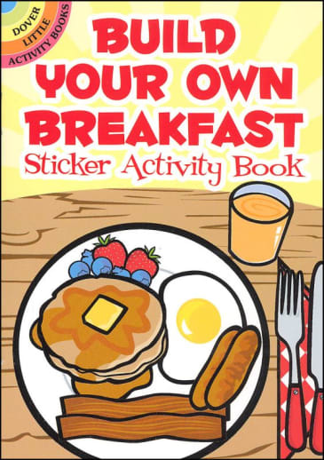 Build Your Own Breakfast Sticker Activity Book