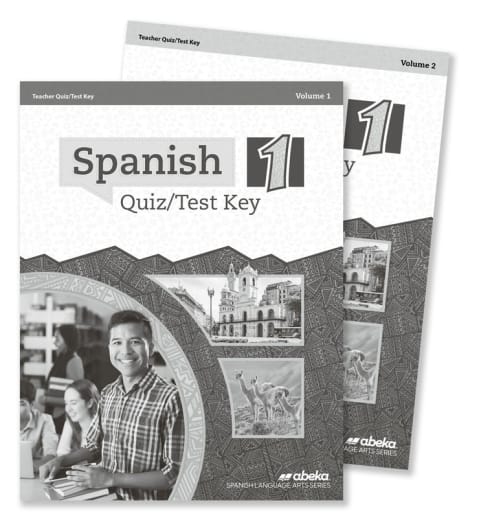 Abeka Spanish 1 Quiz and Test Key Volume 1 & 2