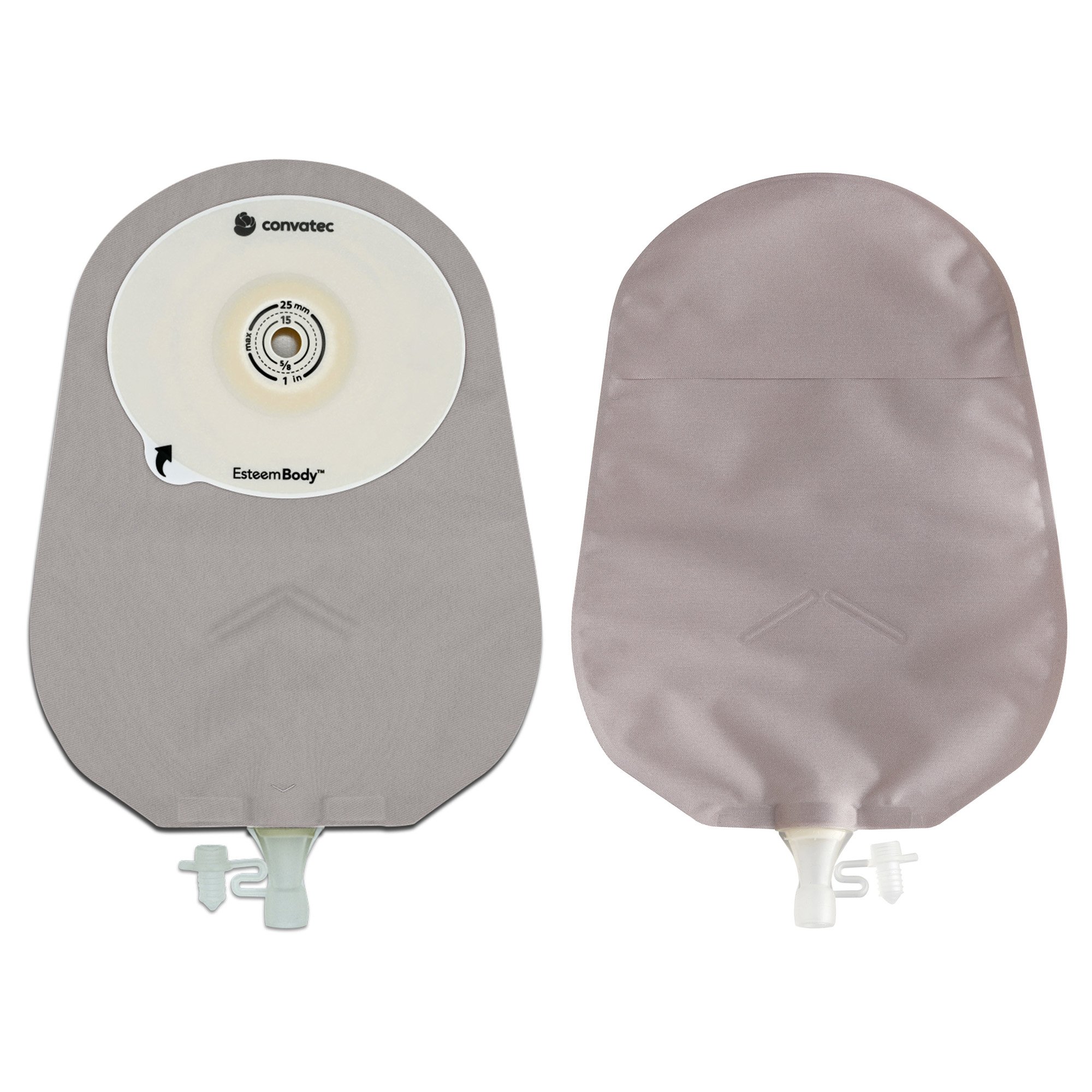 Esteem Body Soft Convex One-Piece Urostomy Pouch, Cut to Fit Stomas 10  35 mm MK 1243503