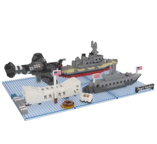 Mini Building Blocks: Pearl Harbor (929 pieces)