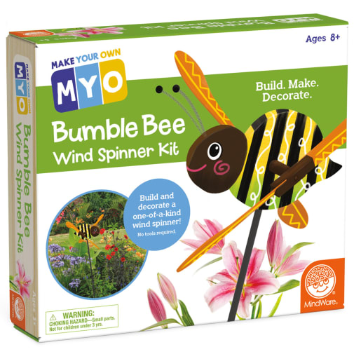 Make Your Own Wind Spinner Bee Kit