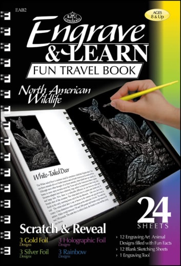 Engraving Art: North American Wildlife (Engrave & Learn Books)