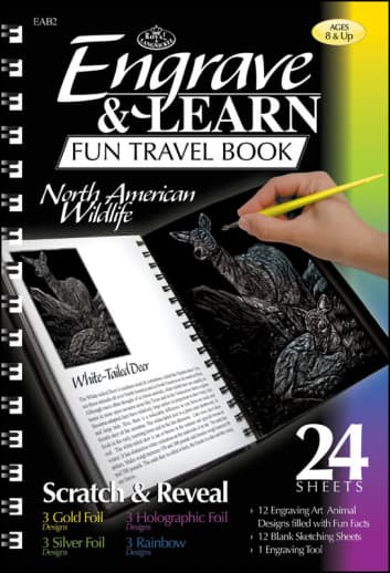 Engraving Art: North American Wildlife (Engrave & Learn Books)