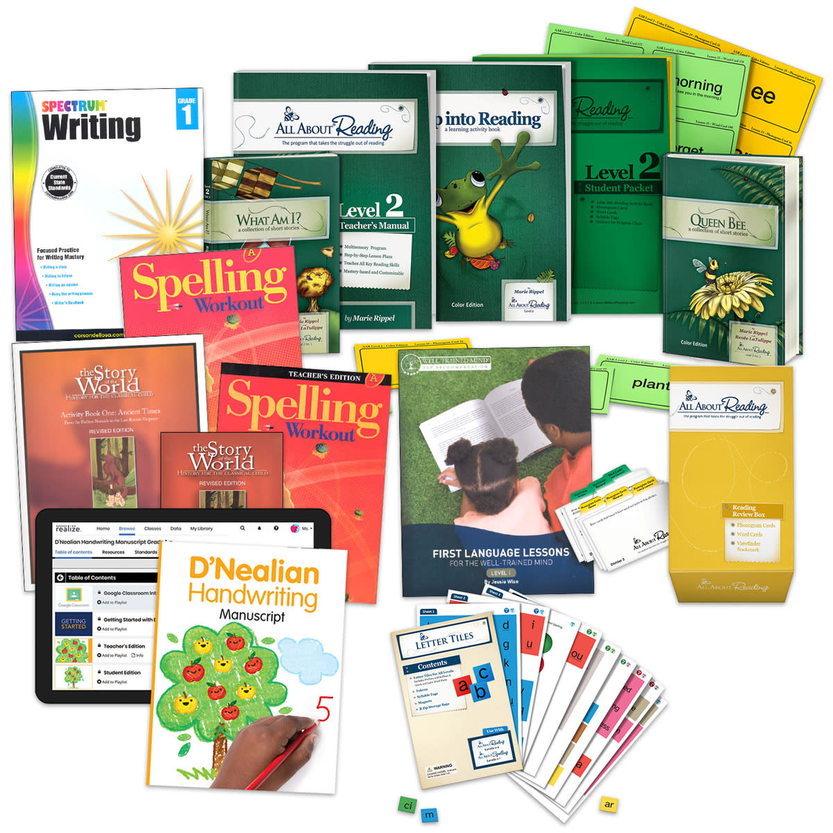 Forest Trail Academy Grade 1 Language Arts and Social Studies Package