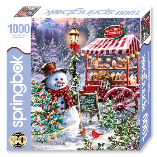 Springbok Hot Chocolate Stand Puzzle (1000 pieces)