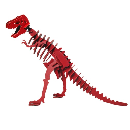 Larry the Tyrannosaurus Rex 3D Puzzle - Red