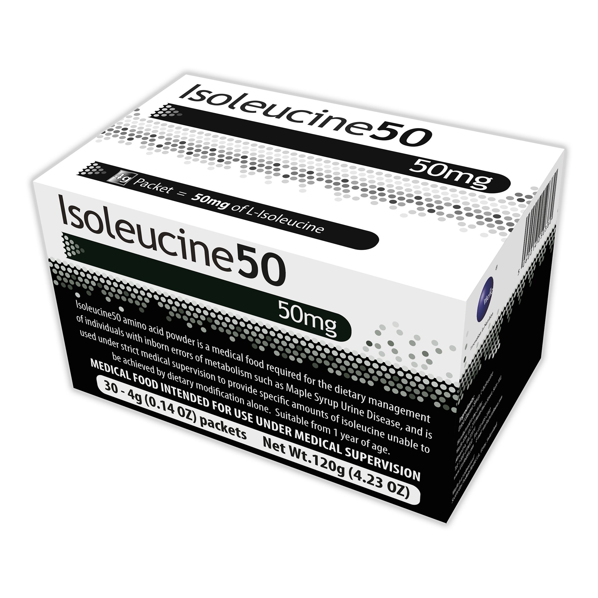 Isoleucine50 Medical Food for use in the Dietary Management of MSUD MK 1140727