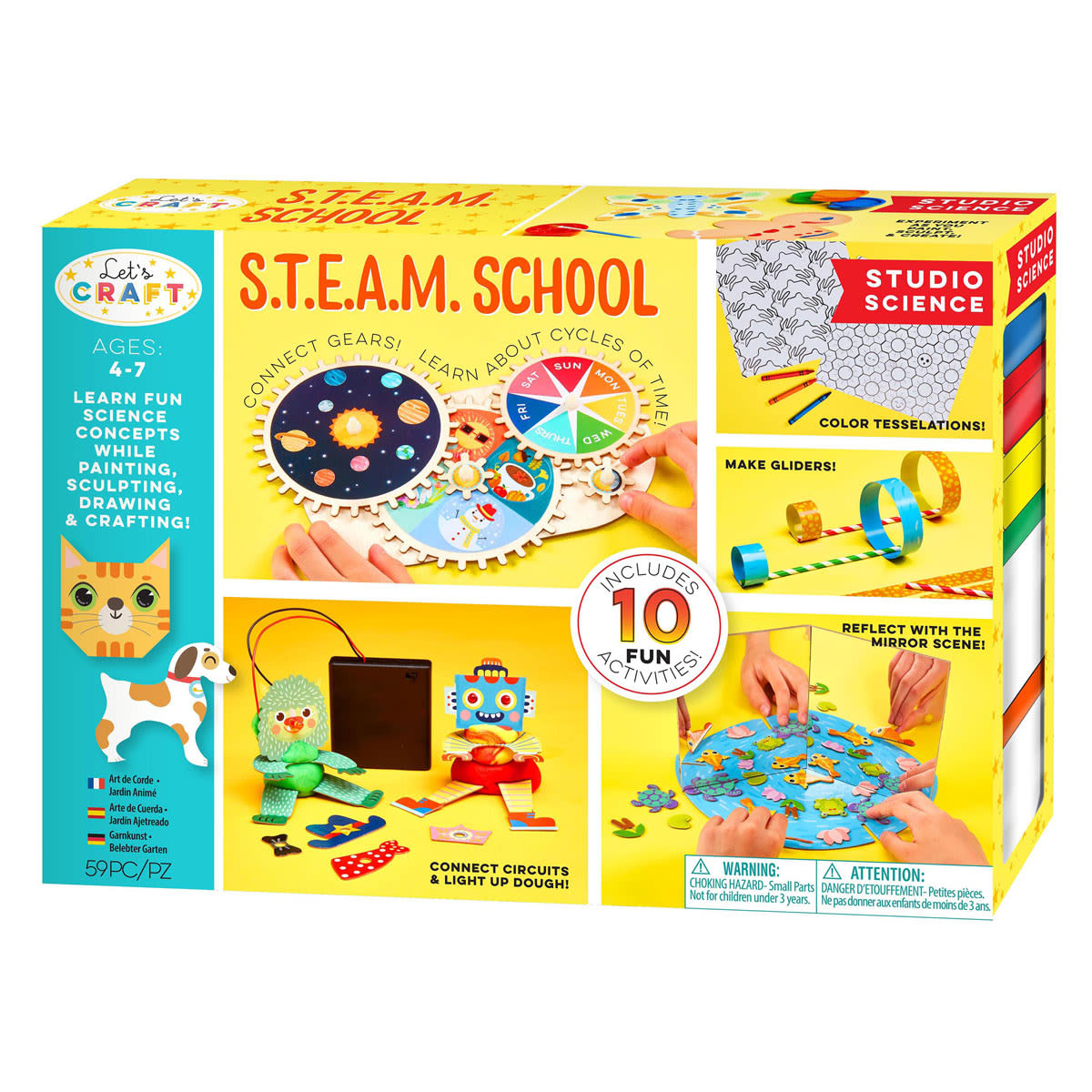 Let's Craft STEAM School: Deluxe Studio Science