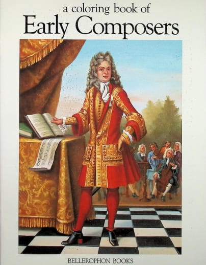 Early Composers Coloring Book