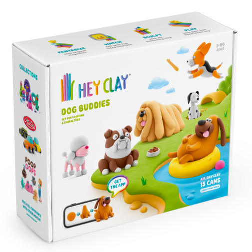 Hey Clay: Dog Buddies | Fat Brain Toys
