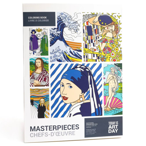 Masterpieces Coloring Book