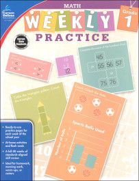 Math Weekly Practice: Grade 1
