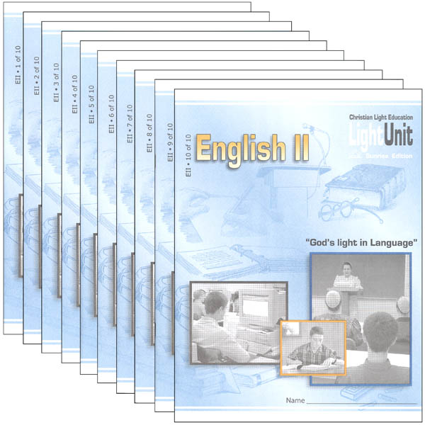 English II/Language Arts 11 LightUnit Set Sunrise Edition