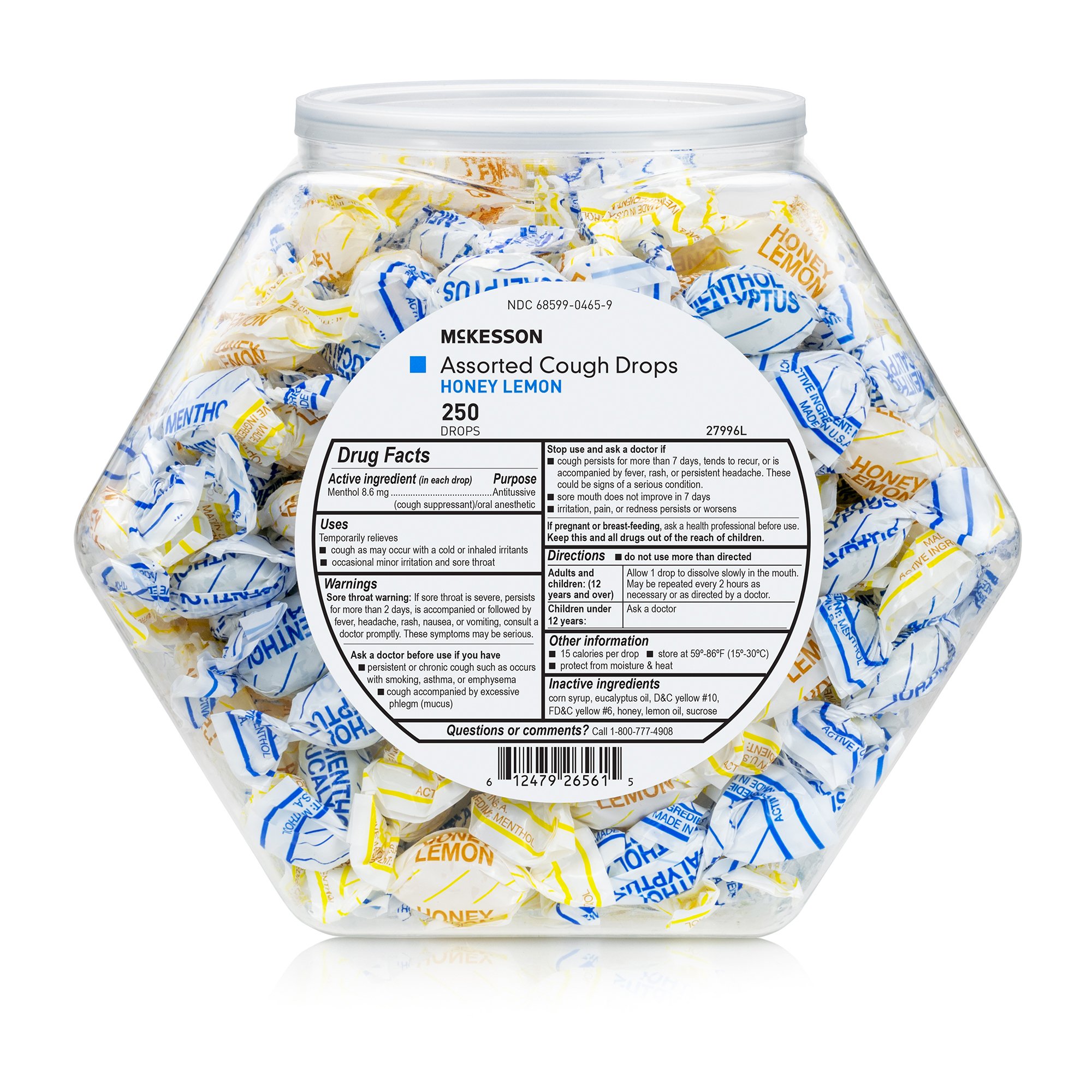 MooreBrand Assorted Flavors Cold and Cough Drops MK 1111747